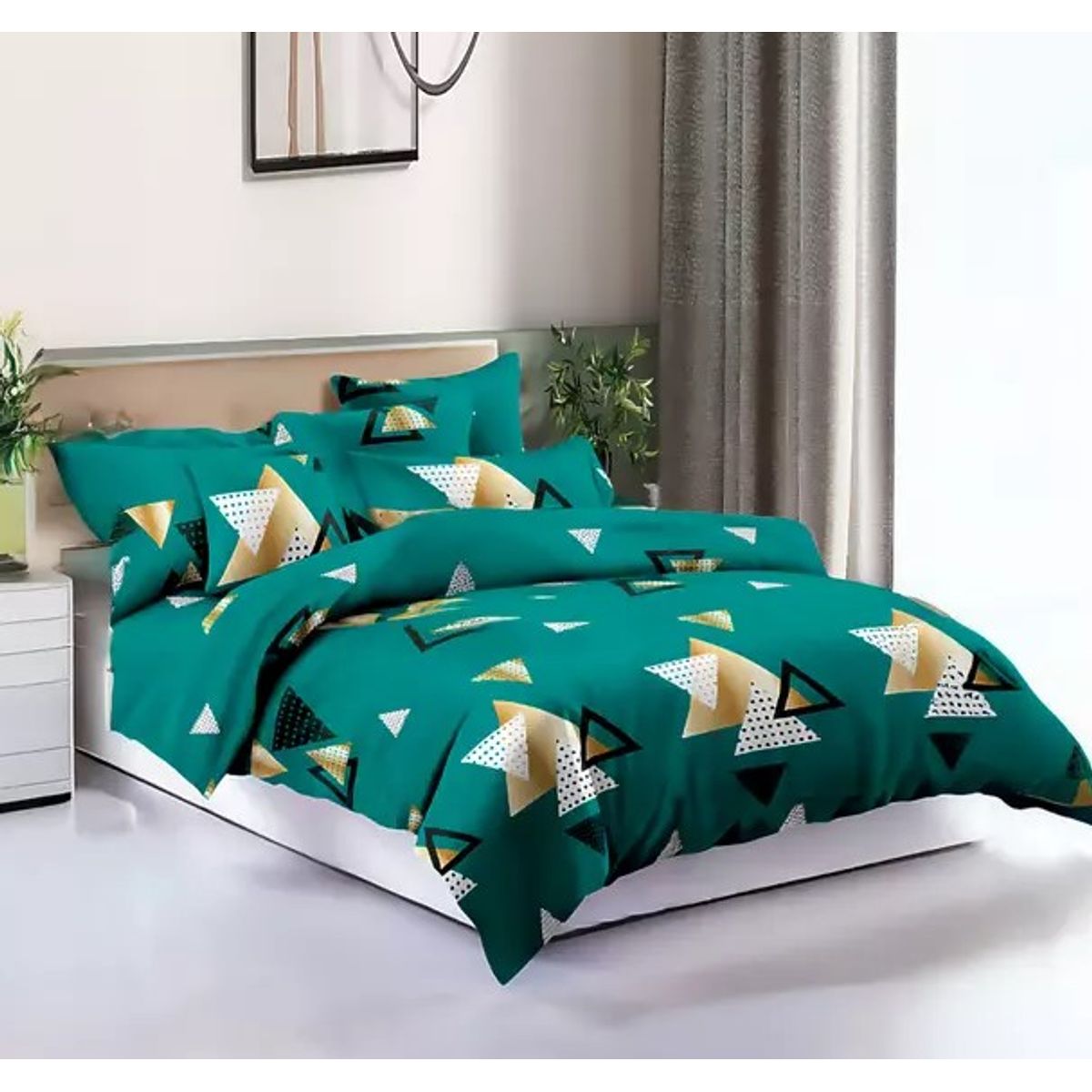 GENERICO - JUEGO DE SABANAS 100% ALGODON  SUAVES Y CÁLIDAS