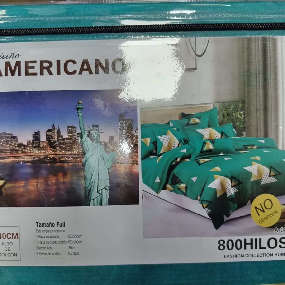 GENERICO - JUEGO DE SABANAS 100% ALGODON  SUAVES Y CÁLIDAS