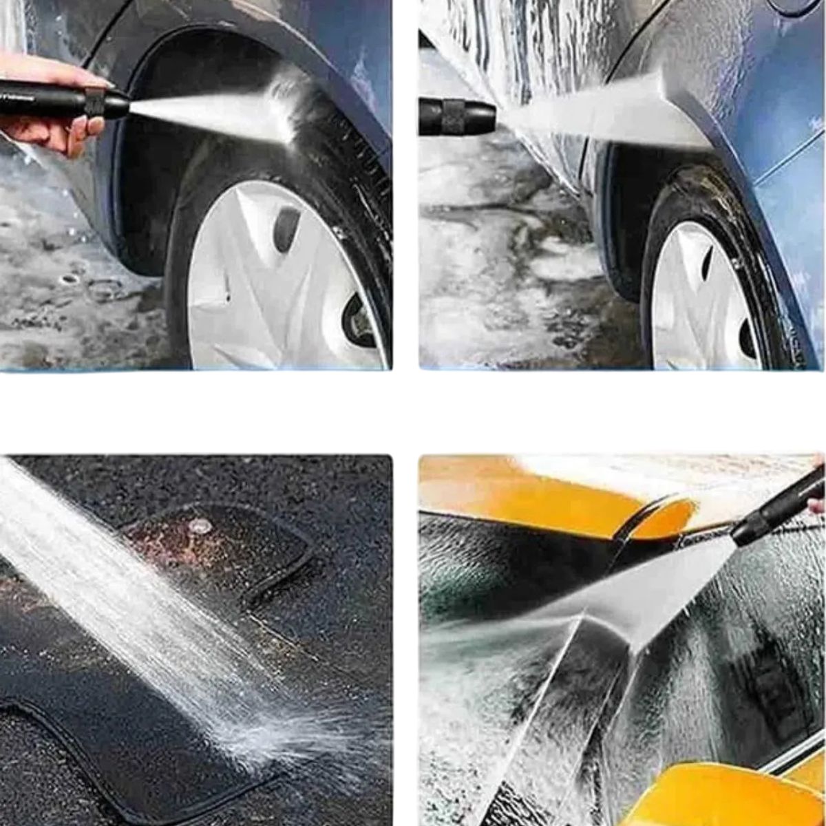 GENERICO - Boquilla Para Manguera Ajustable Lavado Coches Alta Presión