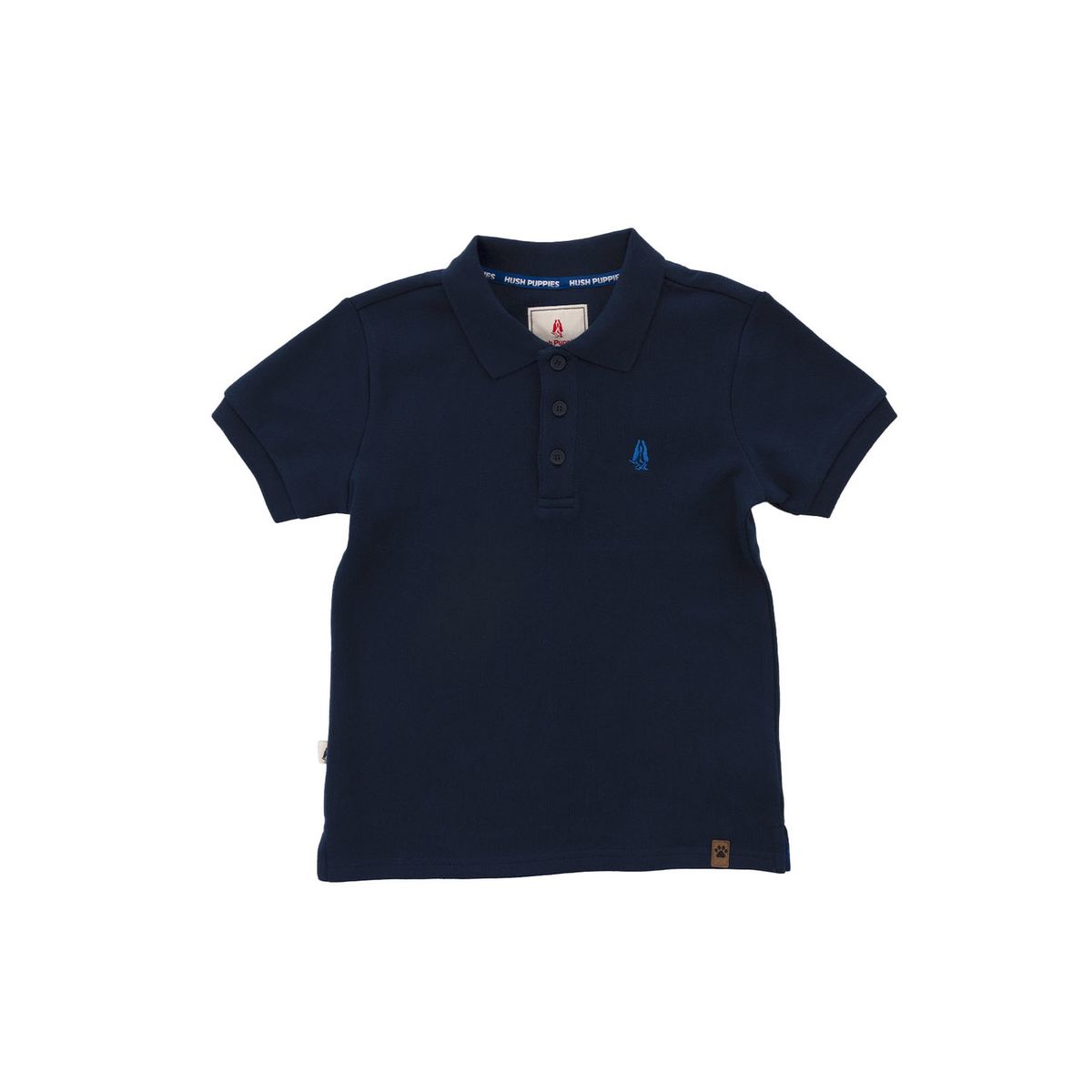 HUSH PUPPIES - Polera Niño Unkel Azul Marino HUSH PUPPIES