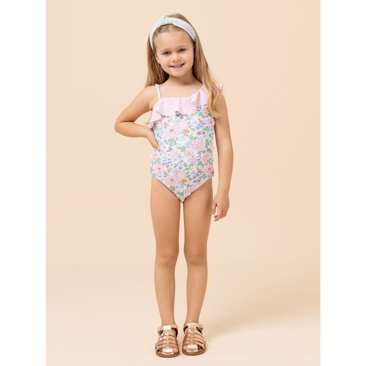 HUSH PUPPIES - Traje De Baño Niña Vittoria Rosado HUSH PUPPIES