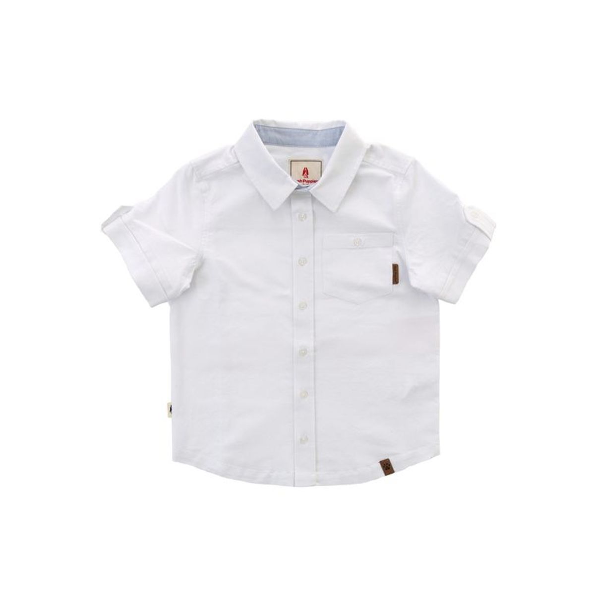 HUSH PUPPIES - Camisa Niño Coburgo Blanco HUSH PUPPIES
