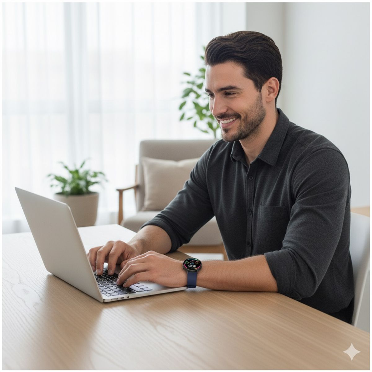 STARTECHOFFICE - Reloj Inteligente C13 2025 Llamadas Bluetooth, Monitor de Salud, Ritmo Cardíaco, Sueño y Actividad