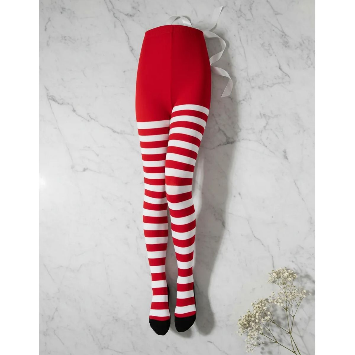 GENERICO - PANTIES DE RAYAS ROJASBLANCAS PARA DISFRAZ NAVIDEÑO NIÑAS JUVENIL