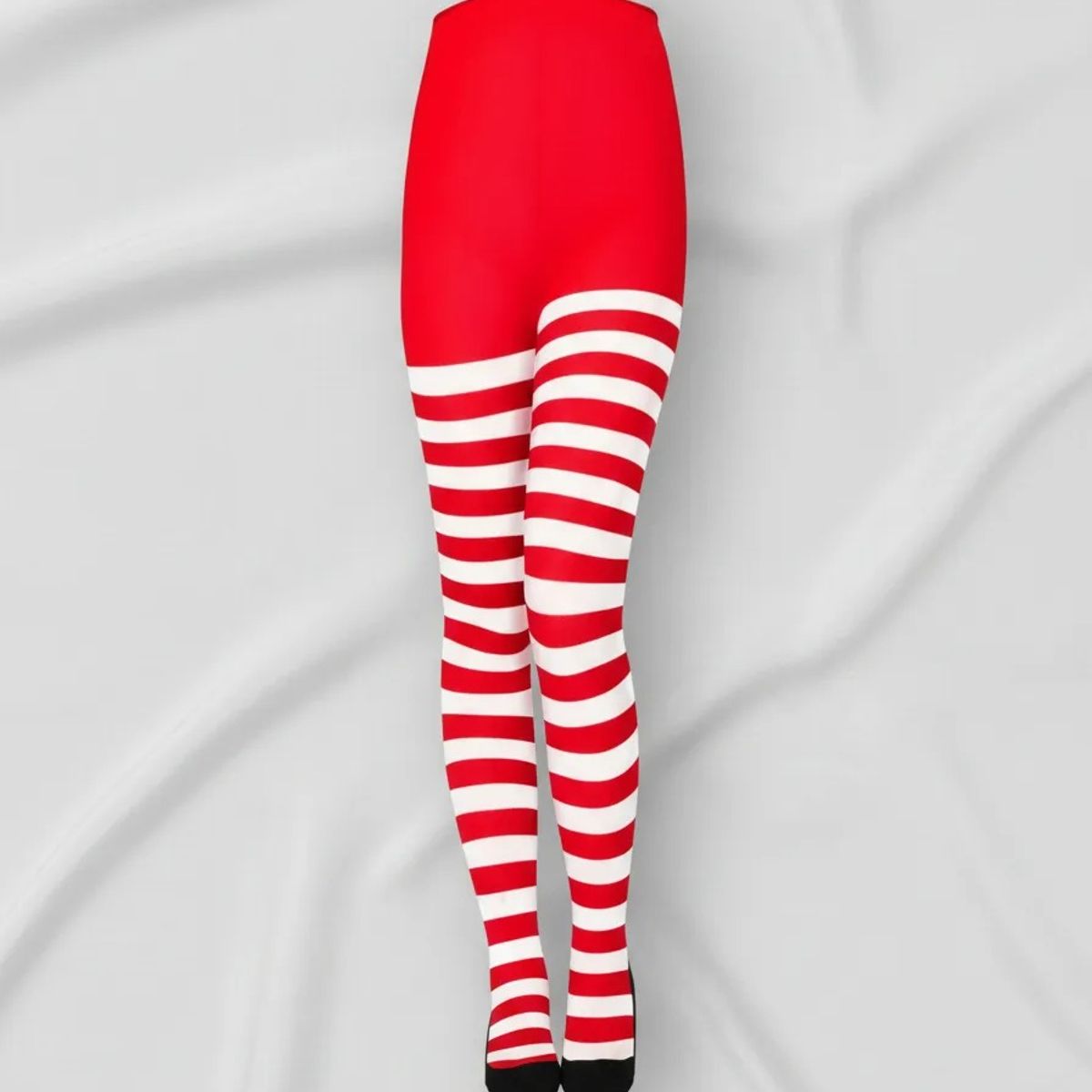 GENERICO - PANTIES DE RAYAS ROJASBLANCAS PARA DISFRAZ NAVIDEÑO NIÑAS JUVENIL