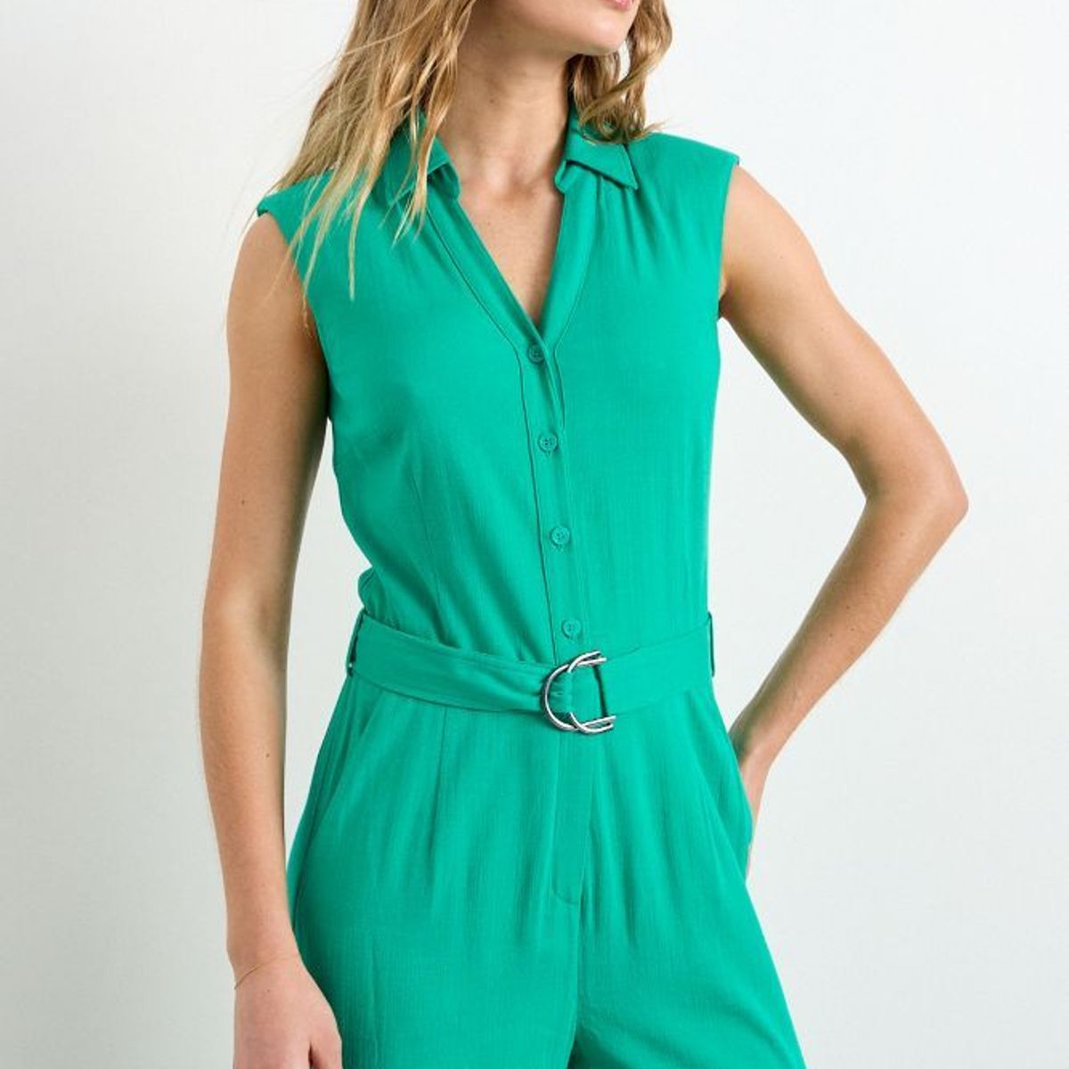 IO - Enterito Liso Mujer Verde Oliva Io