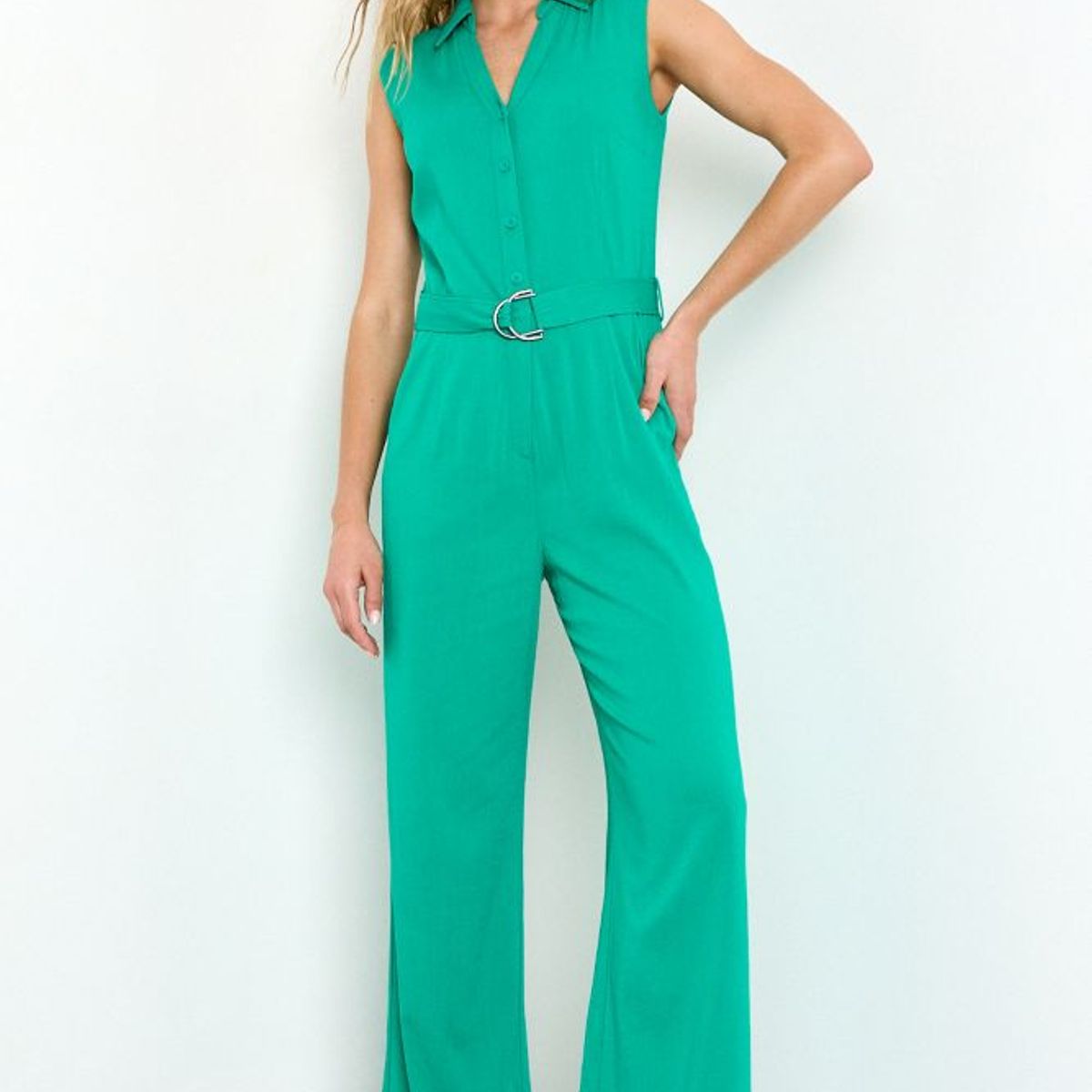 IO - Enterito Liso Mujer Verde Oliva Io