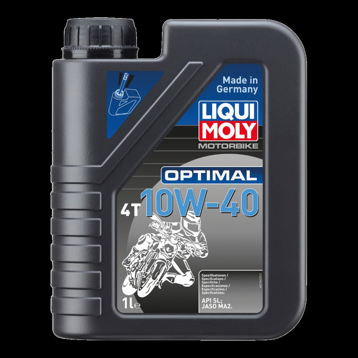 LIQUI MOLY - Aceite para Moto Liqui Moly Motorbike Optimal 4T 10W-40 1 lt