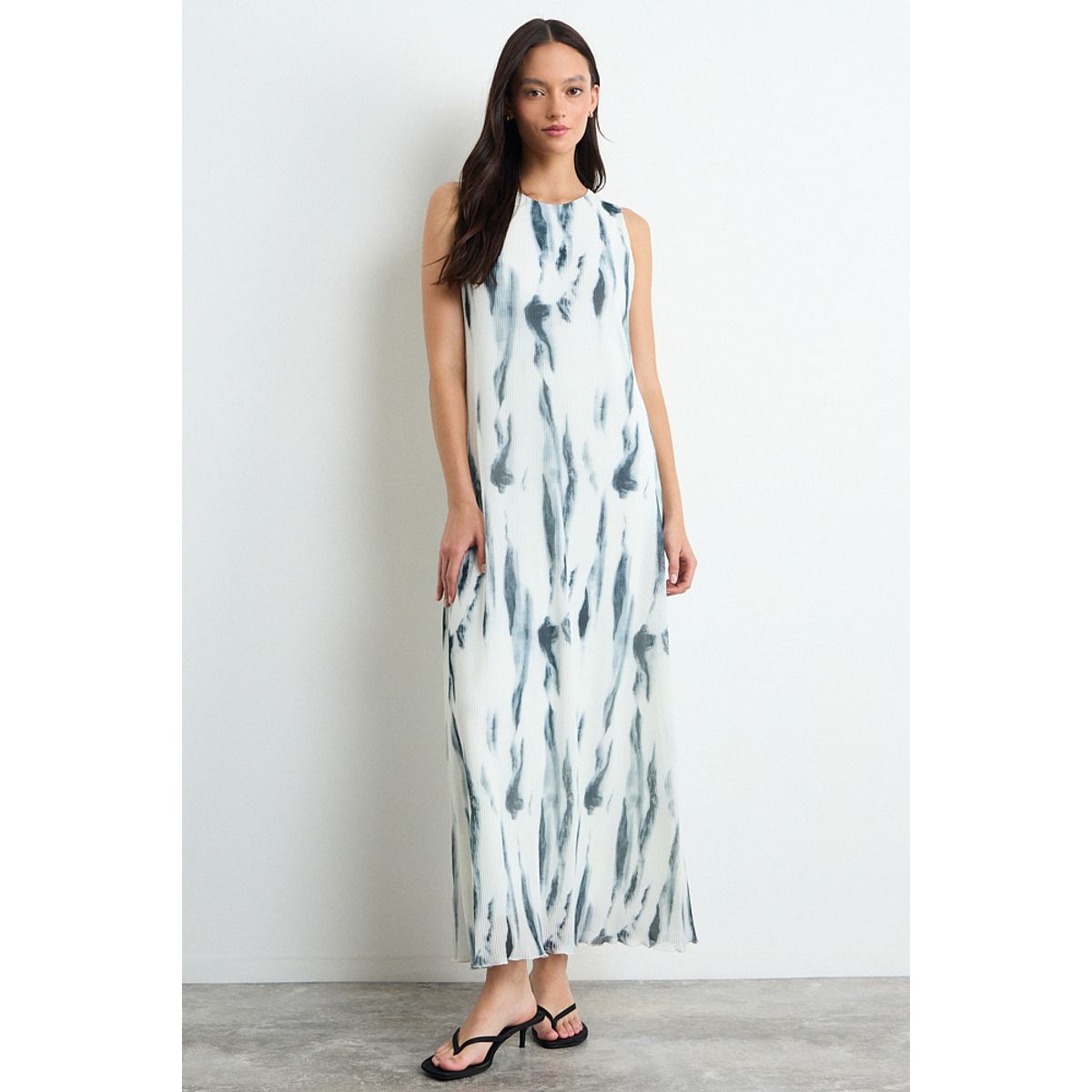 IO - Vestido Fantasia Largo Mujer Crudo Io