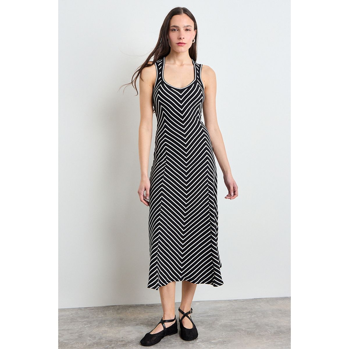 IO - Vestido Fantasia Largo Mujer Crudo Io