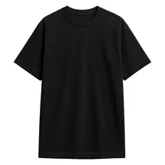 ANDESLAND OUTDOOR APPAREL - Polera Algodón Oversize Manga Corta Vulpes Negro Unisex