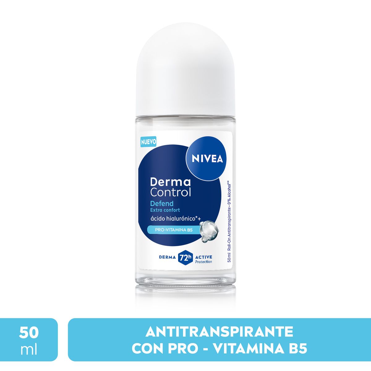 NIVEA - NIVEA Desodorante Derma Control Defend Roll On 50ml
