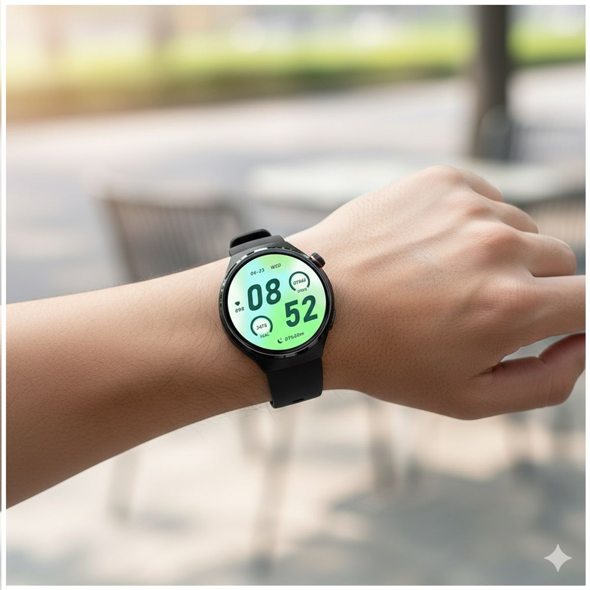 GENERICO - Smartwatch Llamadas Bluetooth Monitor de Salud Actividad y Sueño IP65 Batería 510 Días