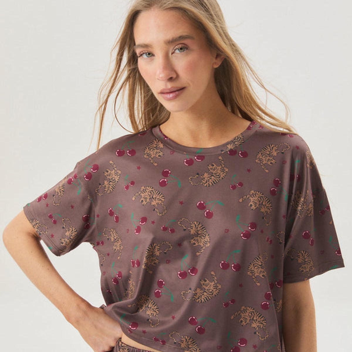 CIPITRIA - Polera Gaga Bing Brown by CP