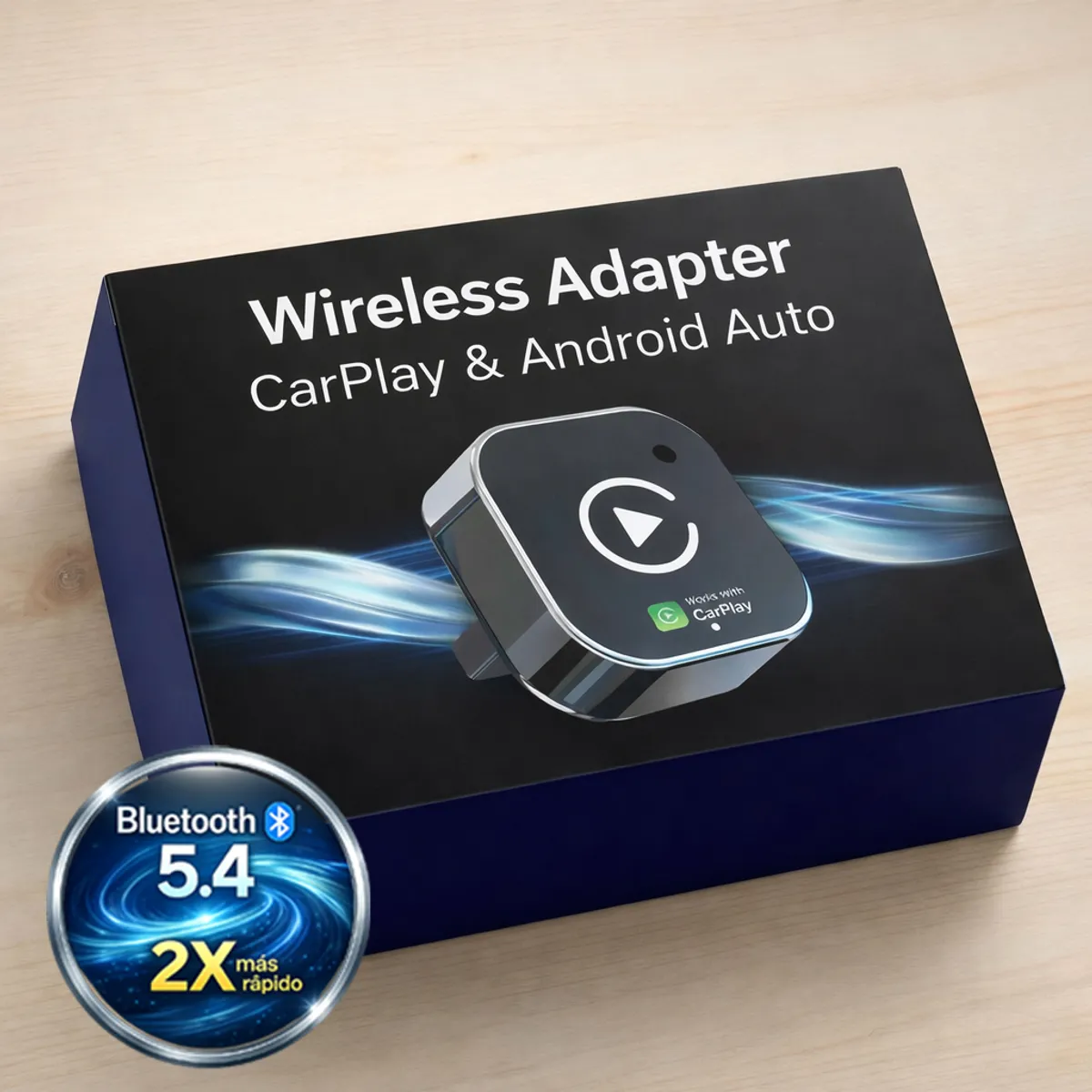 OEM - Adaptador Carplay Androidauto Inalámbrico Actualizable 2026