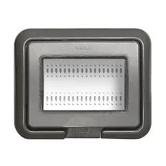 BTICINO - Tapa Embutida 3P Antracita Ip55 Living Light