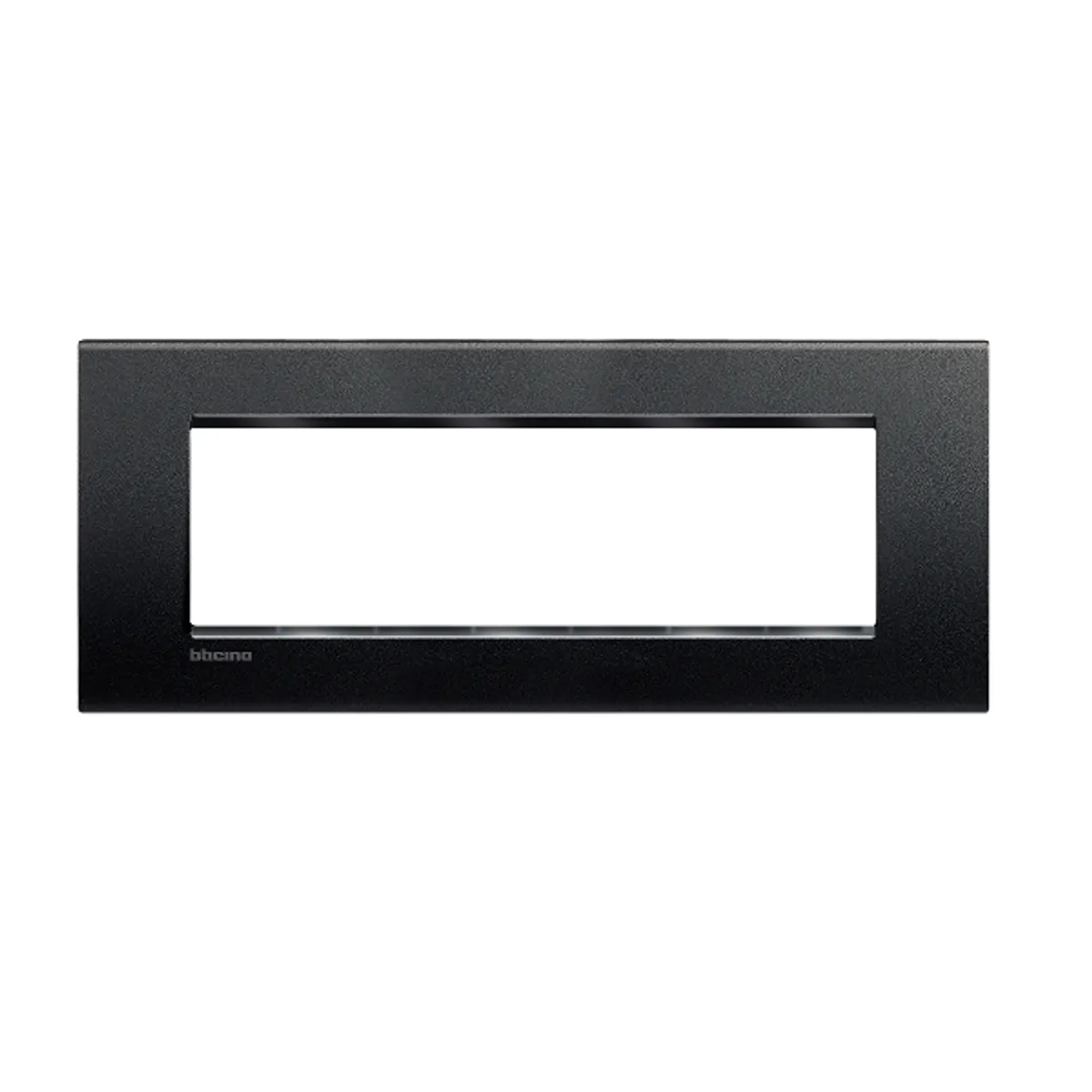 BTICINO - Placa 7 Puestos Bticino Antracita Living Light