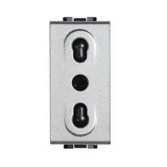 BTICINO - Modulo Enchufe 2P+T 10-16A 250V Tech Living Light