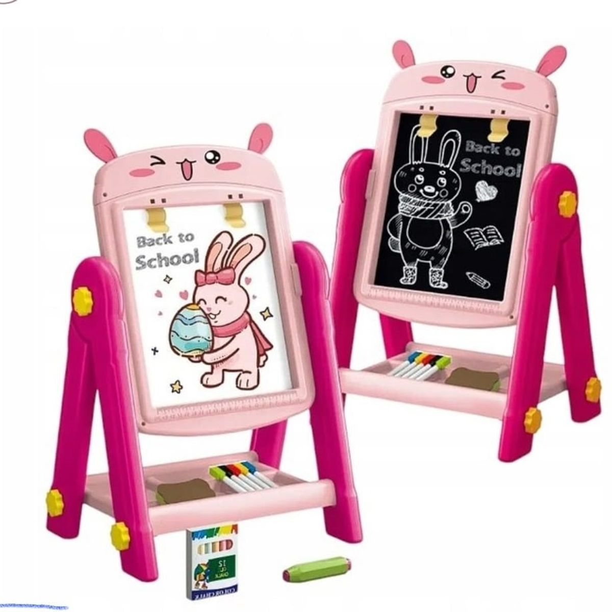 GENERICO - Pizarra Artist Infantil Magnética Doble Cara Juguete 24 Pzs