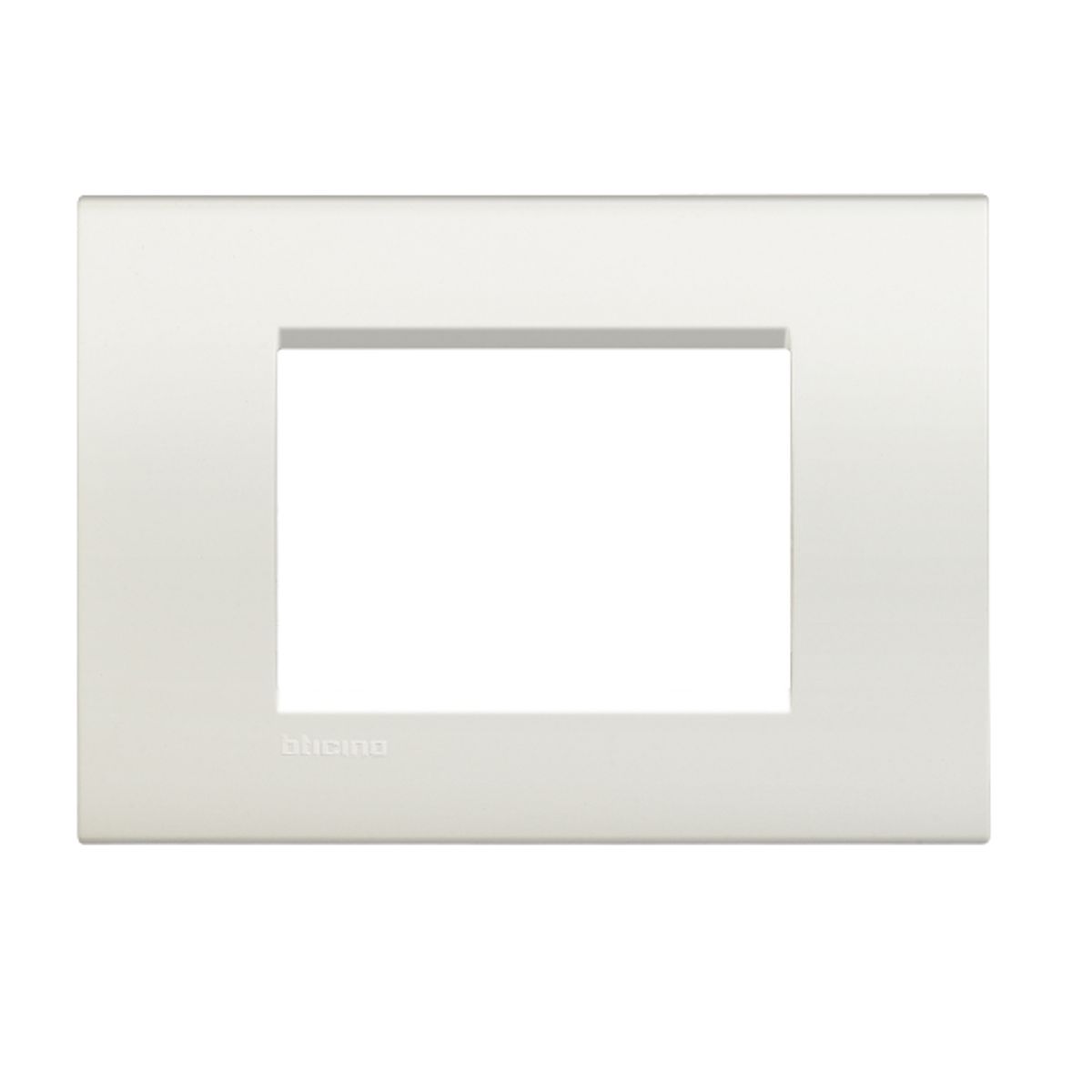 BTICINO - Placa 3 Puestos Bticino Blanca Living Light