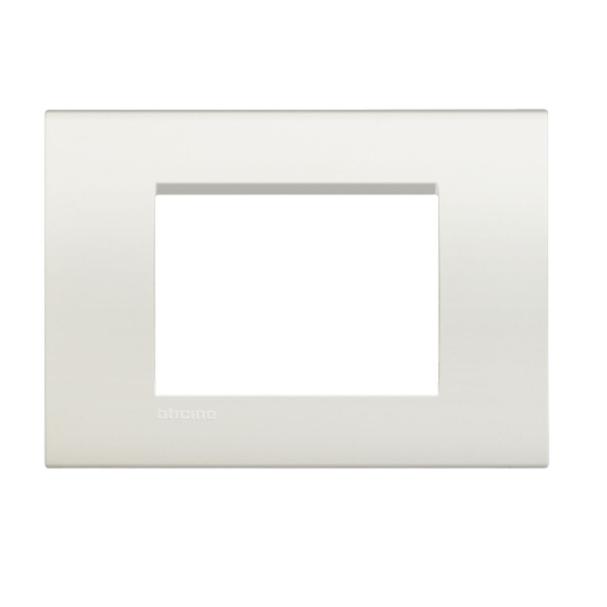 BTICINO - Placa 3 Puestos Bticino Blanca Living Light