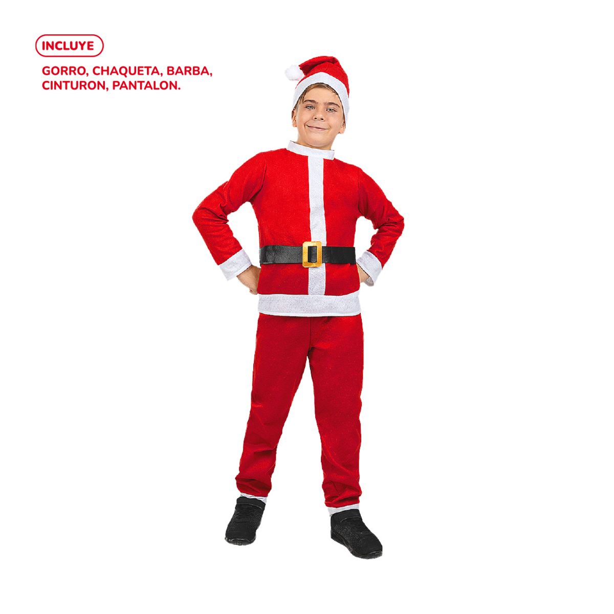 GENERICO - TRAJE PASCUERO INFANTIL TALLA 10-12 X1 UNI