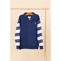 HUSH PUPPIES - Polerón Niña Cleo Azul