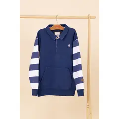 HUSH PUPPIES - Polerón Niña Cleo Azul