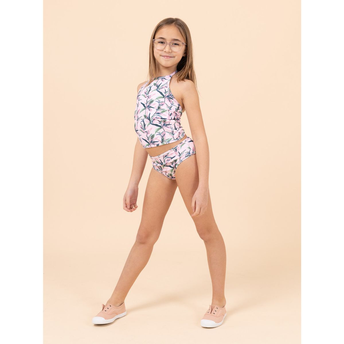 HUSH PUPPIES - Traje De Baño Niña Loreto Rosado HUSH PUPPIES