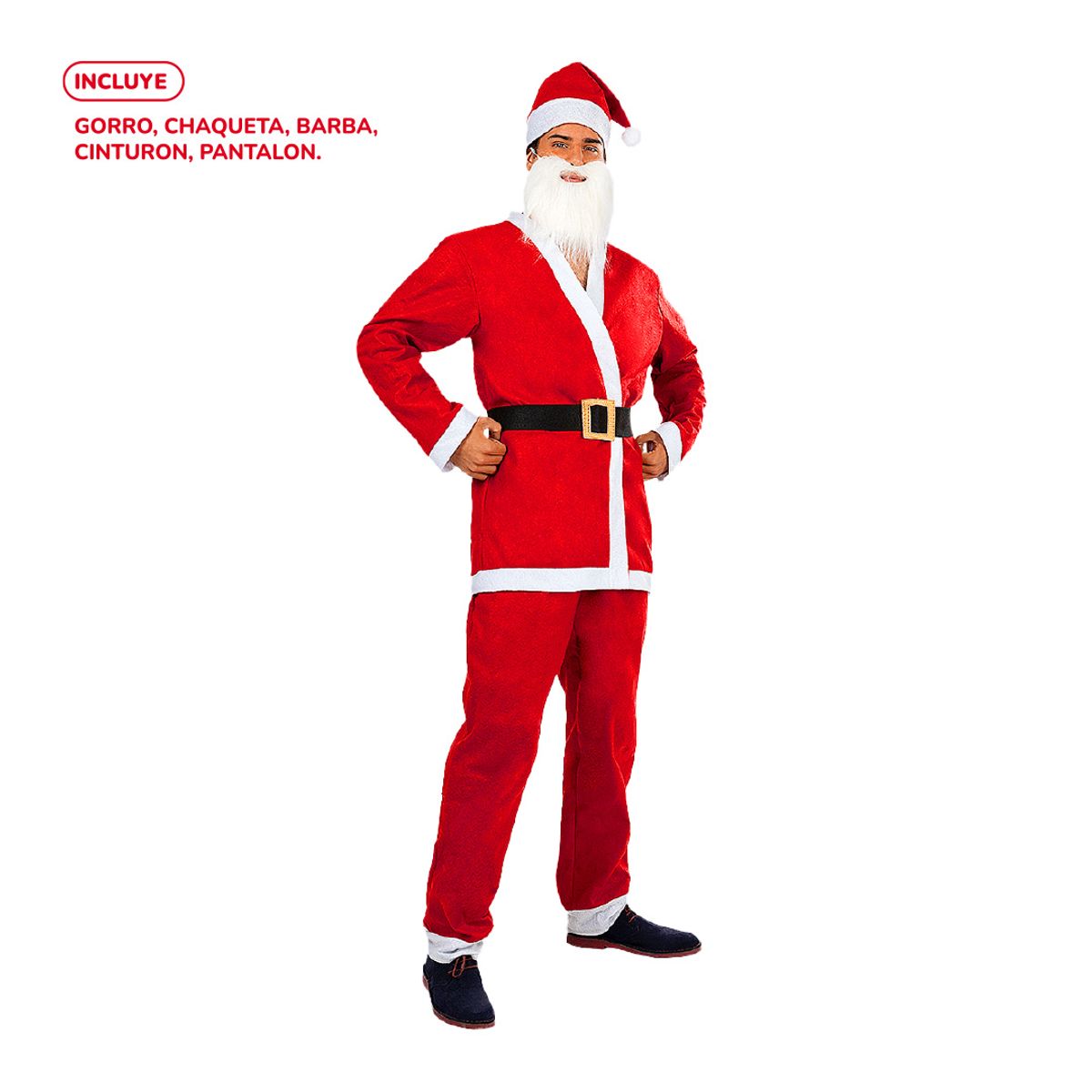 GENERICO - TRAJE VIEJITO PASCUERO ADULTO XL X1UNI