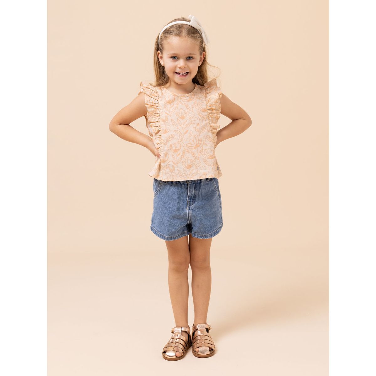 HUSH PUPPIES - Polera Niña Enna Rosado HUSH PUPPIES