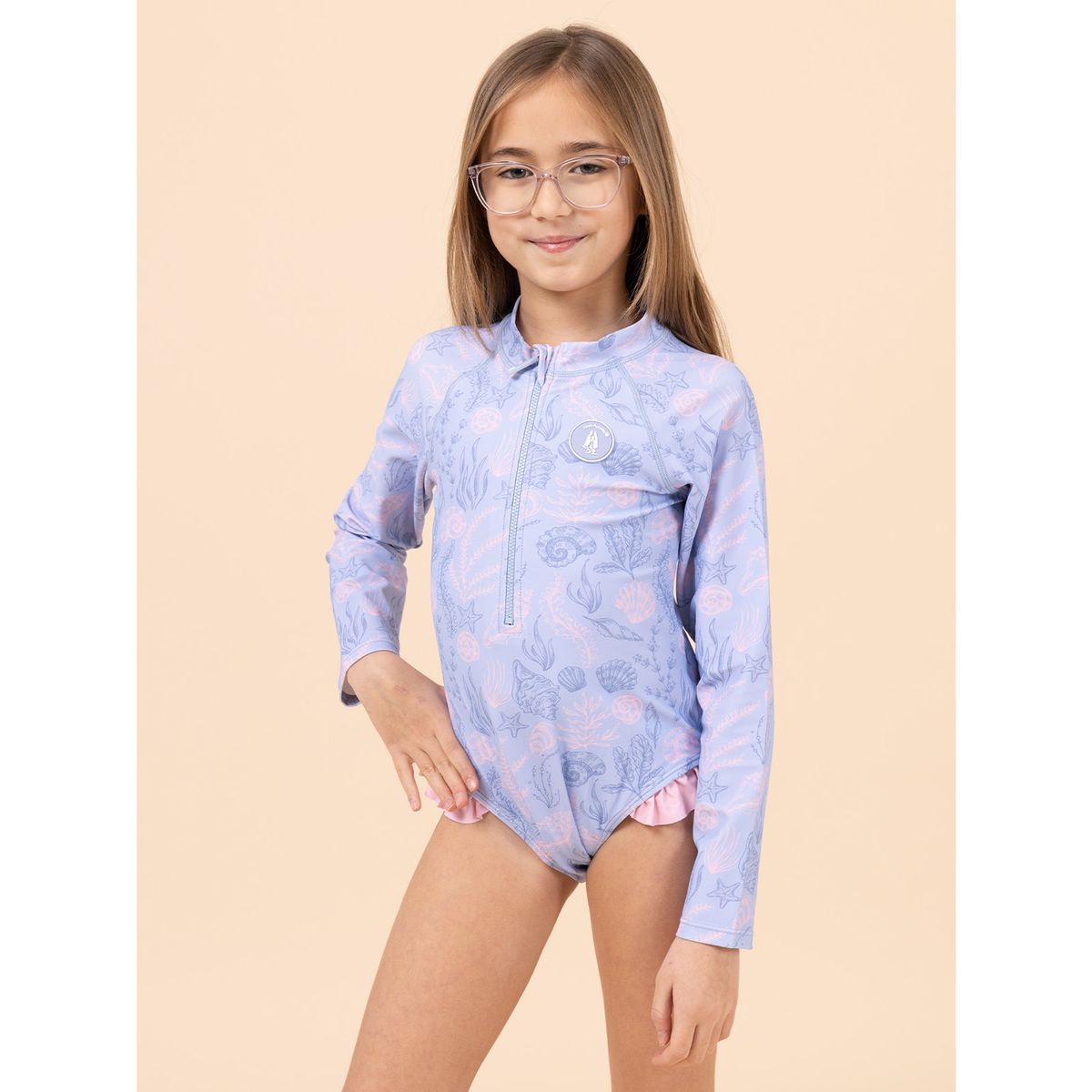 HUSH PUPPIES - Traje De Baño Niña Miranda Celeste HUSH PUPPIES