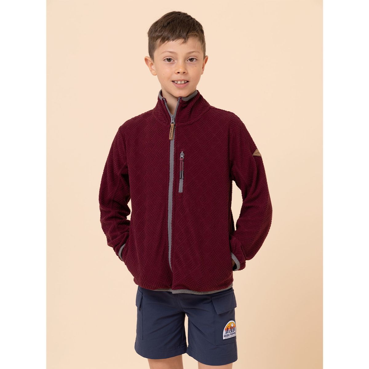 HUSH PUPPIES - Polar Niño Ranco Burdeo HUSH PUPPIES