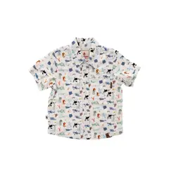 HUSH PUPPIES - Camisa Niño Guayabera Blanco