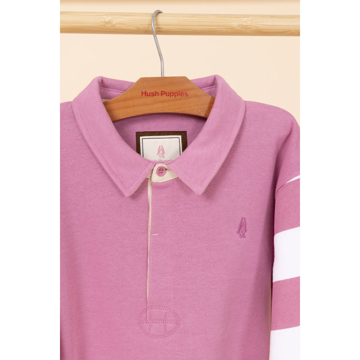 HUSH PUPPIES - Polerón Niña Cleo Rosado HUSH PUPPIES
