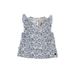 HUSH PUPPIES - Polera Niña Enna Celeste