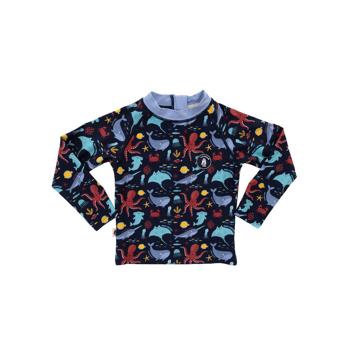 HUSH PUPPIES - Traje de Baño Niño Lucka Azul HUSH PUPPIES