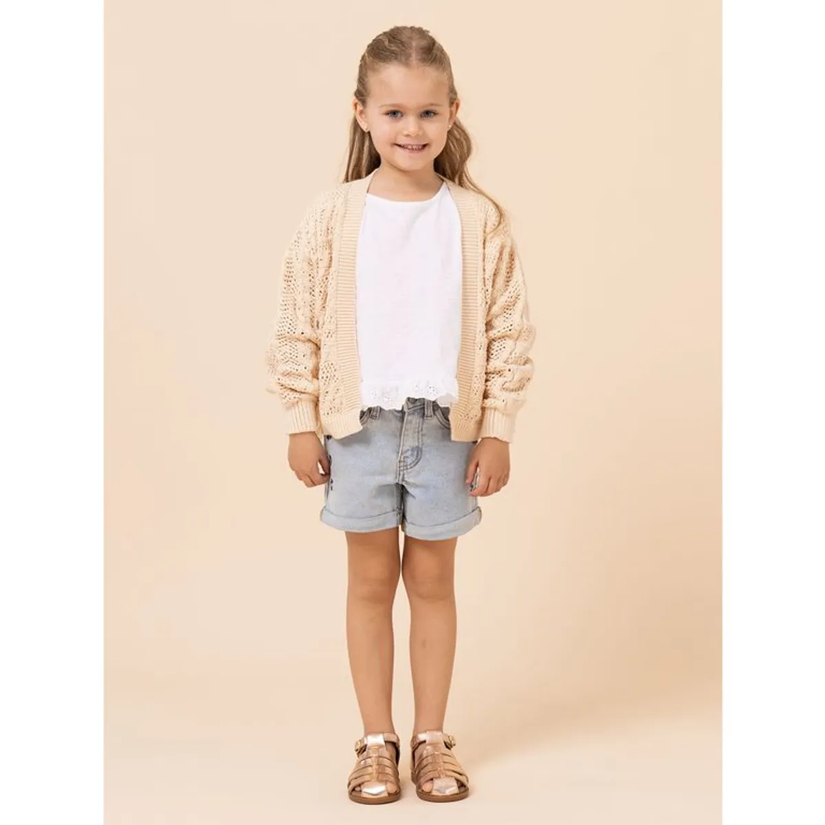HUSH PUPPIES - Short Niña Male Denim Claro HUSH PUPPIES