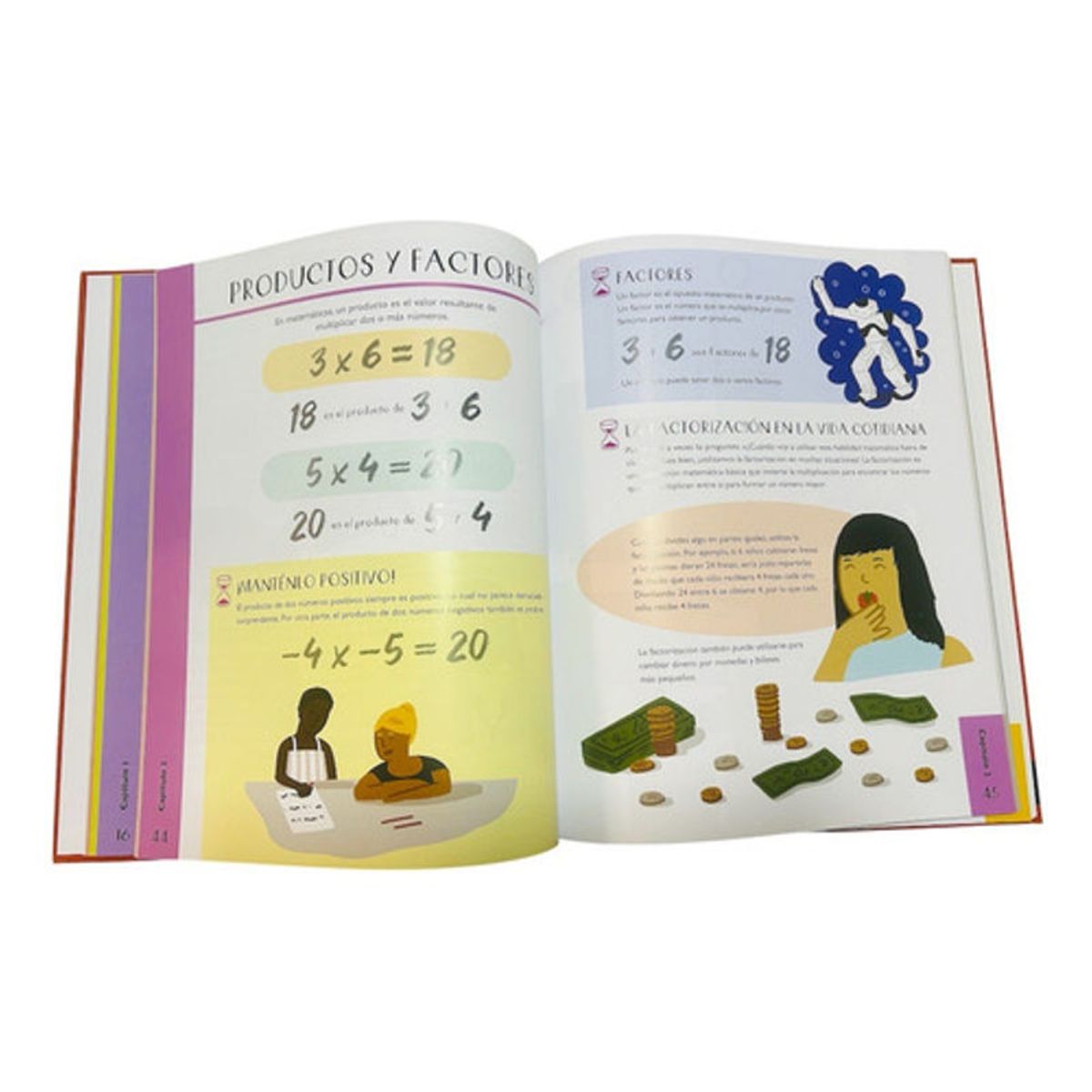 GENERICO - Libro Matematicas Para Niños Curiosos - Lexus Tapa Dura