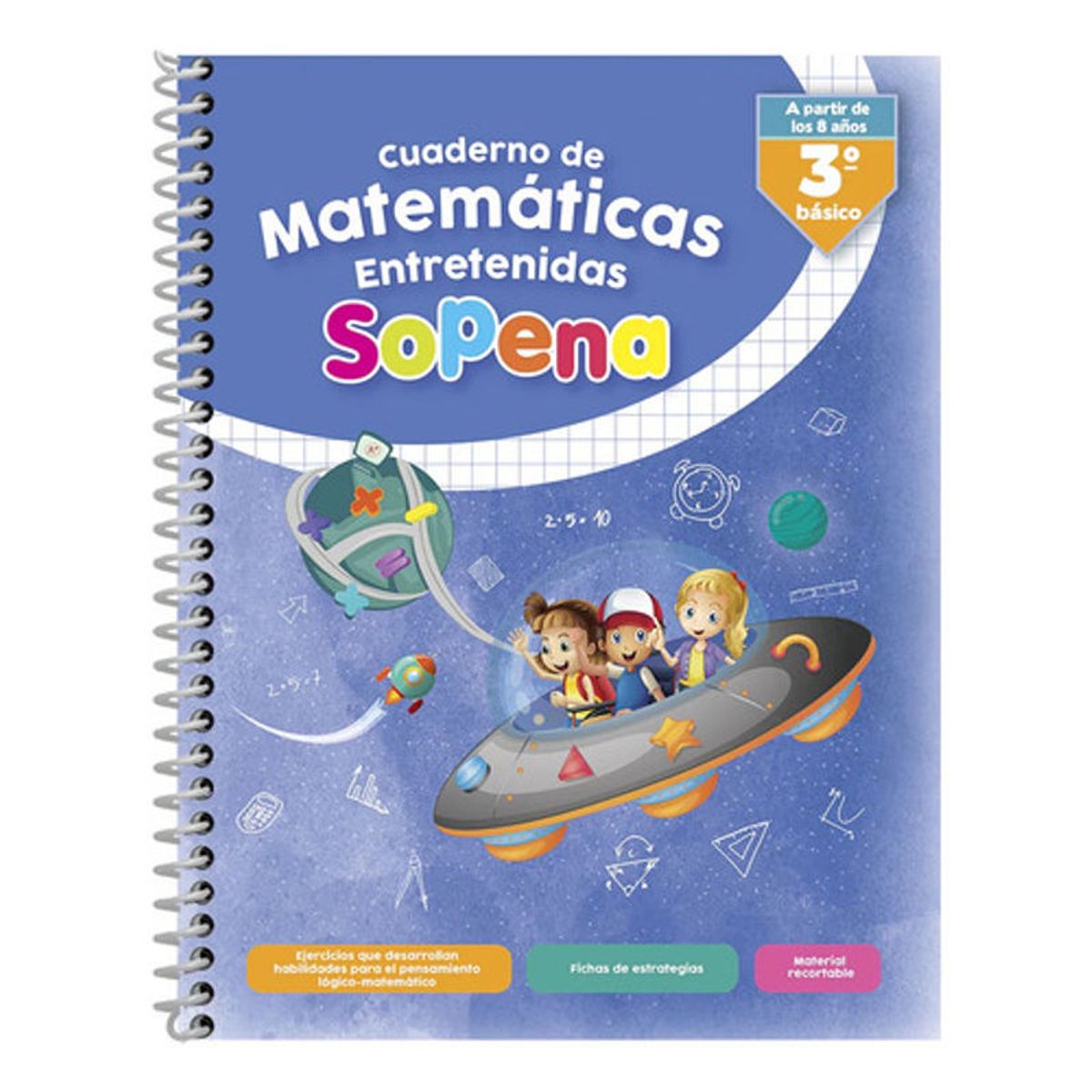 GENERICO - Matematicas Entretenidas Sopena Desde 8 Años 3° Basico