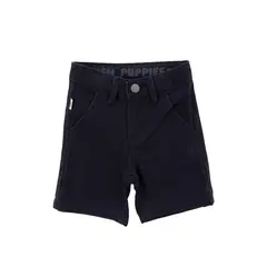HUSH PUPPIES - Short Niño Clasico Navy
