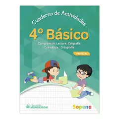 GENERICO - Cuaderno De Actividades 4 Básico Vertical Sopena Mundicrom