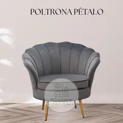 GENERICO - Poltrona Pétalo felpa