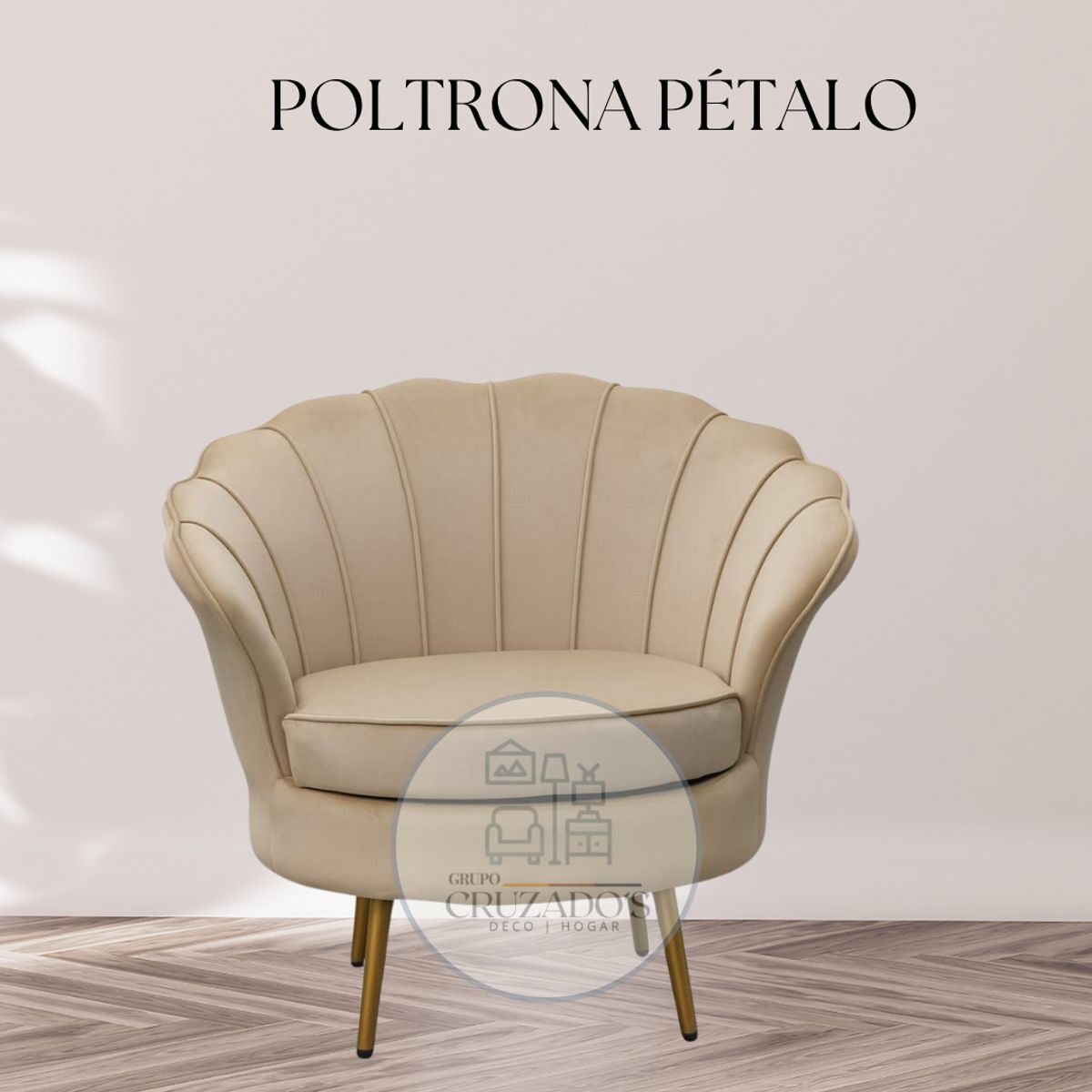 GENERICO - Poltrona Pétalo  felpa