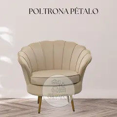 GENERICO - Poltrona Pétalo felpa