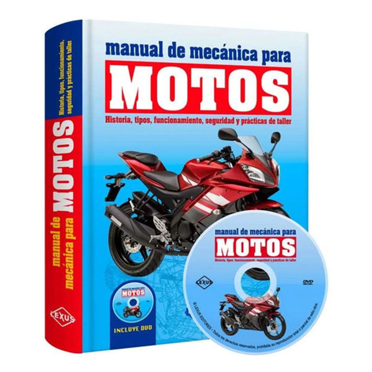 GENERICO - Libro Manual De Mecanica Para Motos - Nuevo- Original- Lexus