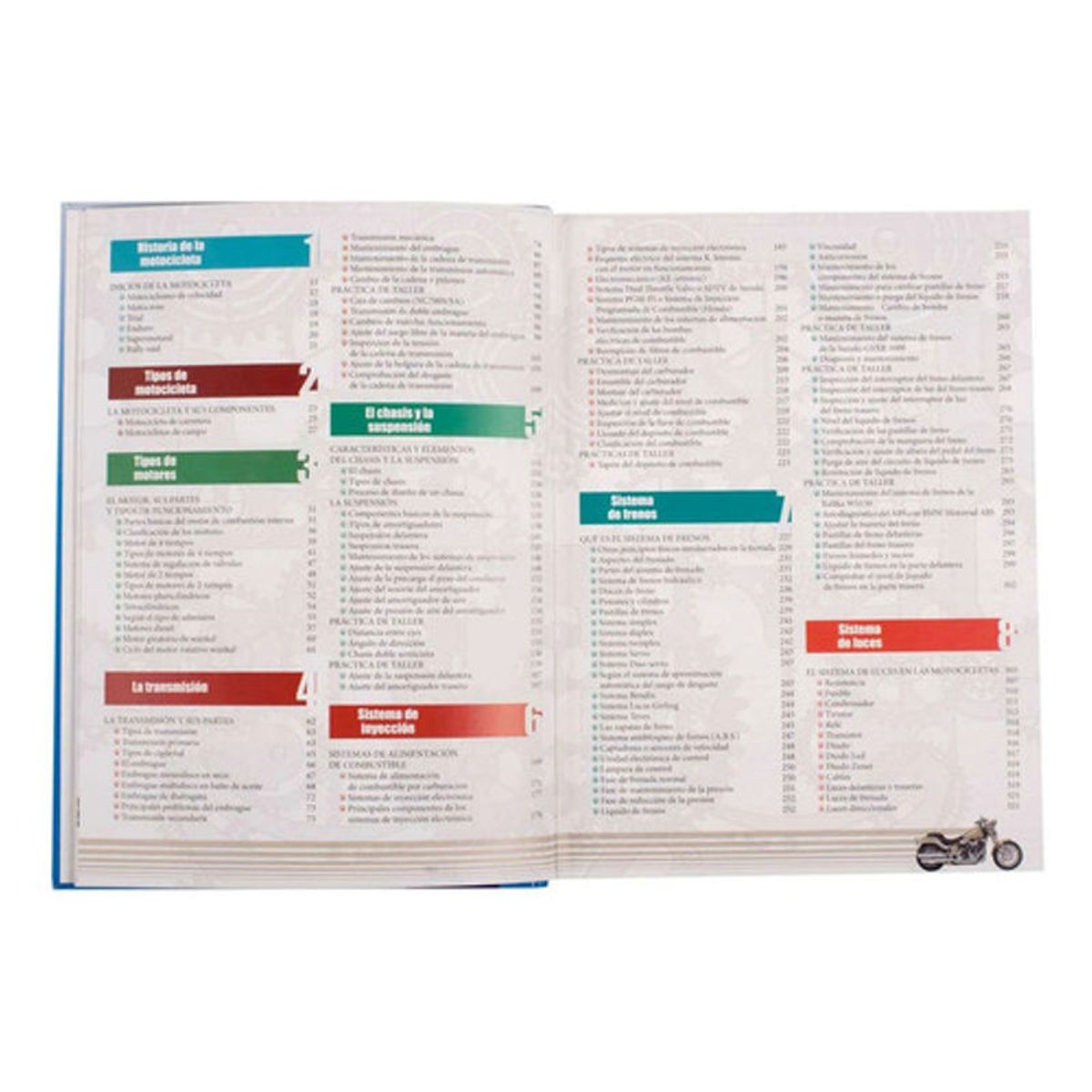 GENERICO - Libro Manual De Mecanica Para Motos - Nuevo- Original- Lexus