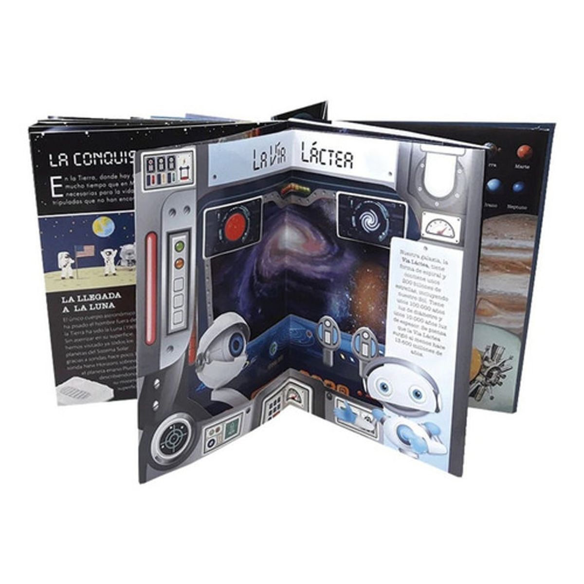 GENERICO - Libro El Espacio - Pop Up 3d - Mundicrom