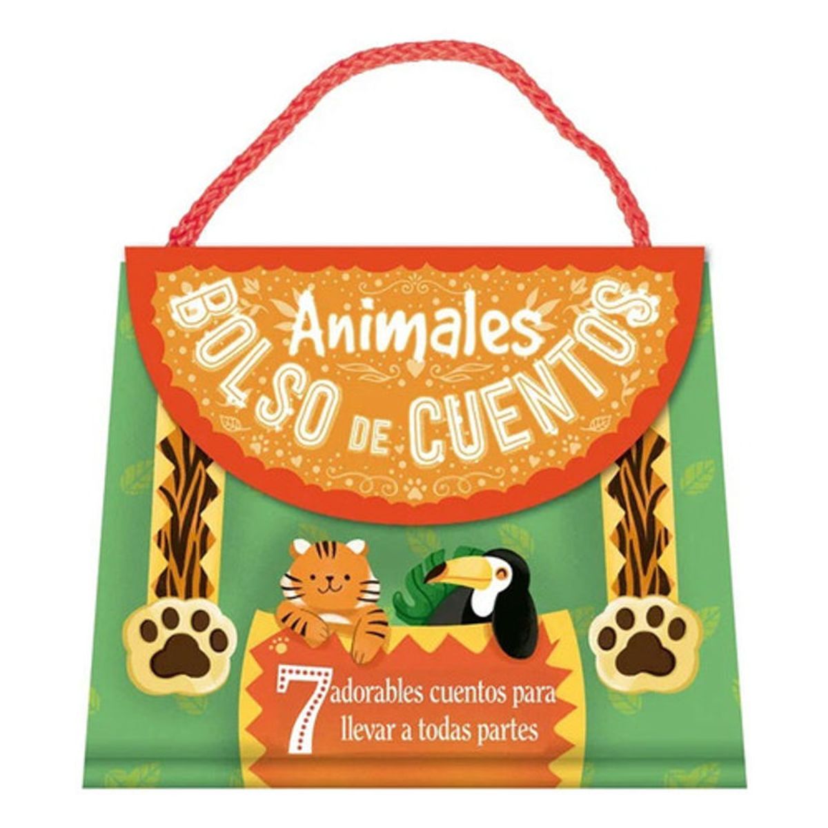 GENERICO - Libro Animales Bolso De Cuentos - Nuevo Original - Lexus