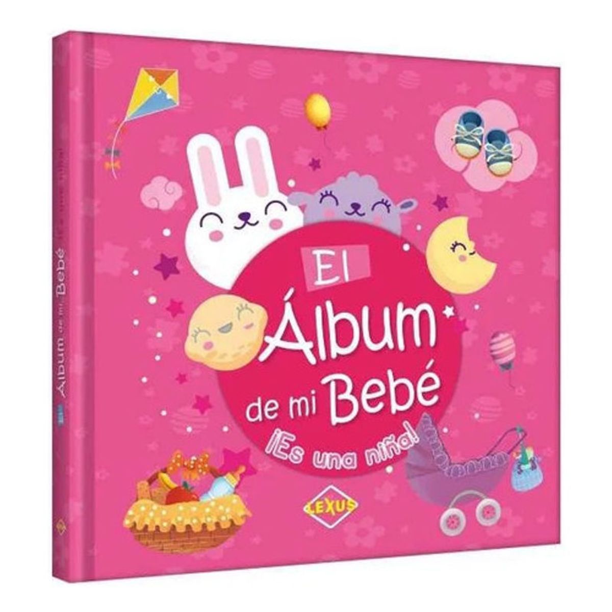 GENERICO - Libro El Album De Mi Bebé Es Una Niña- Nuevooriginallexus